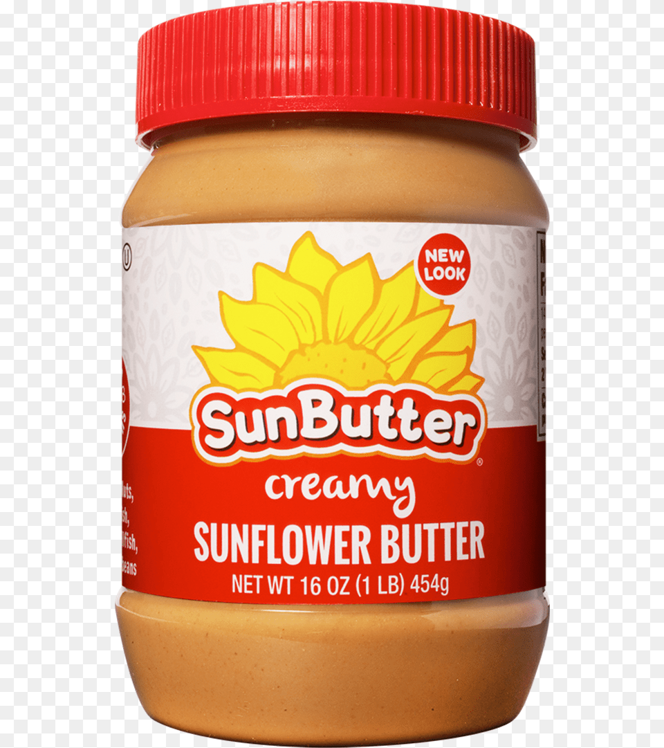 Sunbutter Creamy Sunflower Butter, Food, Peanut Butter, Can, Tin Free Png