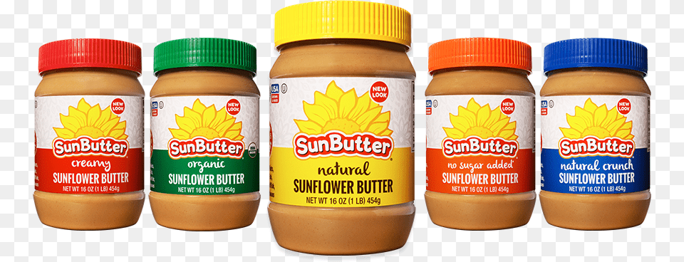 Sunbutter Flavors Sunbutter Natural, Food, Peanut Butter, Ketchup, Can Free Transparent Png