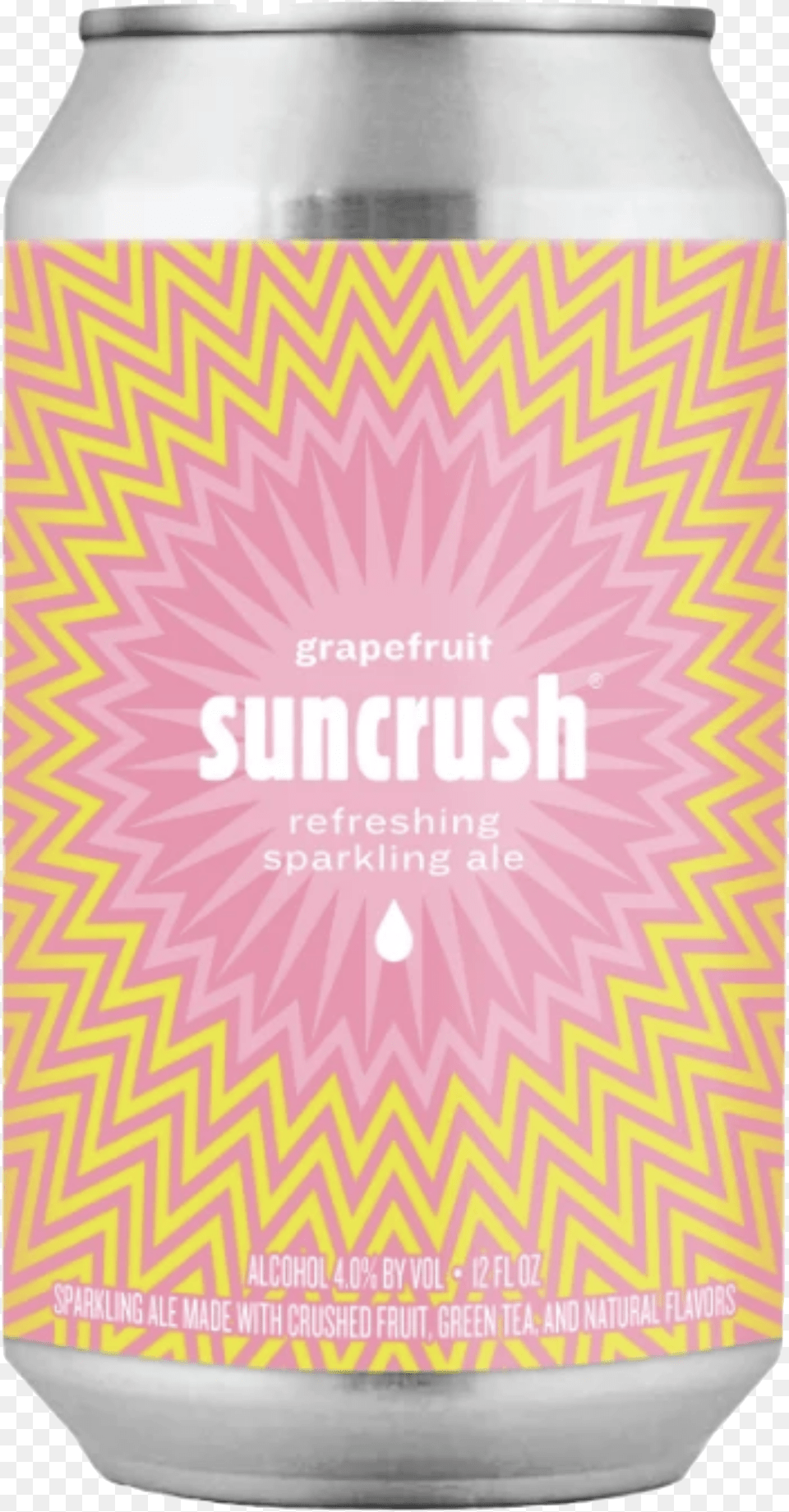 Suncrush Grapefruit, Alcohol, Beer, Beverage, Tin Free Png Download