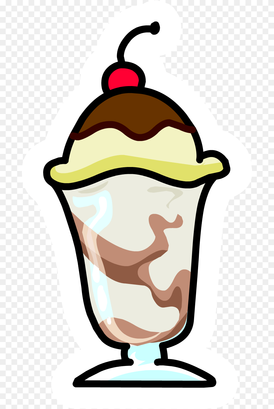 Sundae Clipart Cartoon, Cream, Dessert, Food, Ice Cream Png