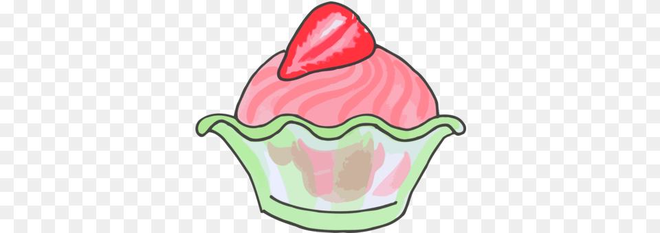 Sundae Ice Cream Cones Gelato Cartoon, Food, Ice Cream, Dessert, Cake Free Png Download