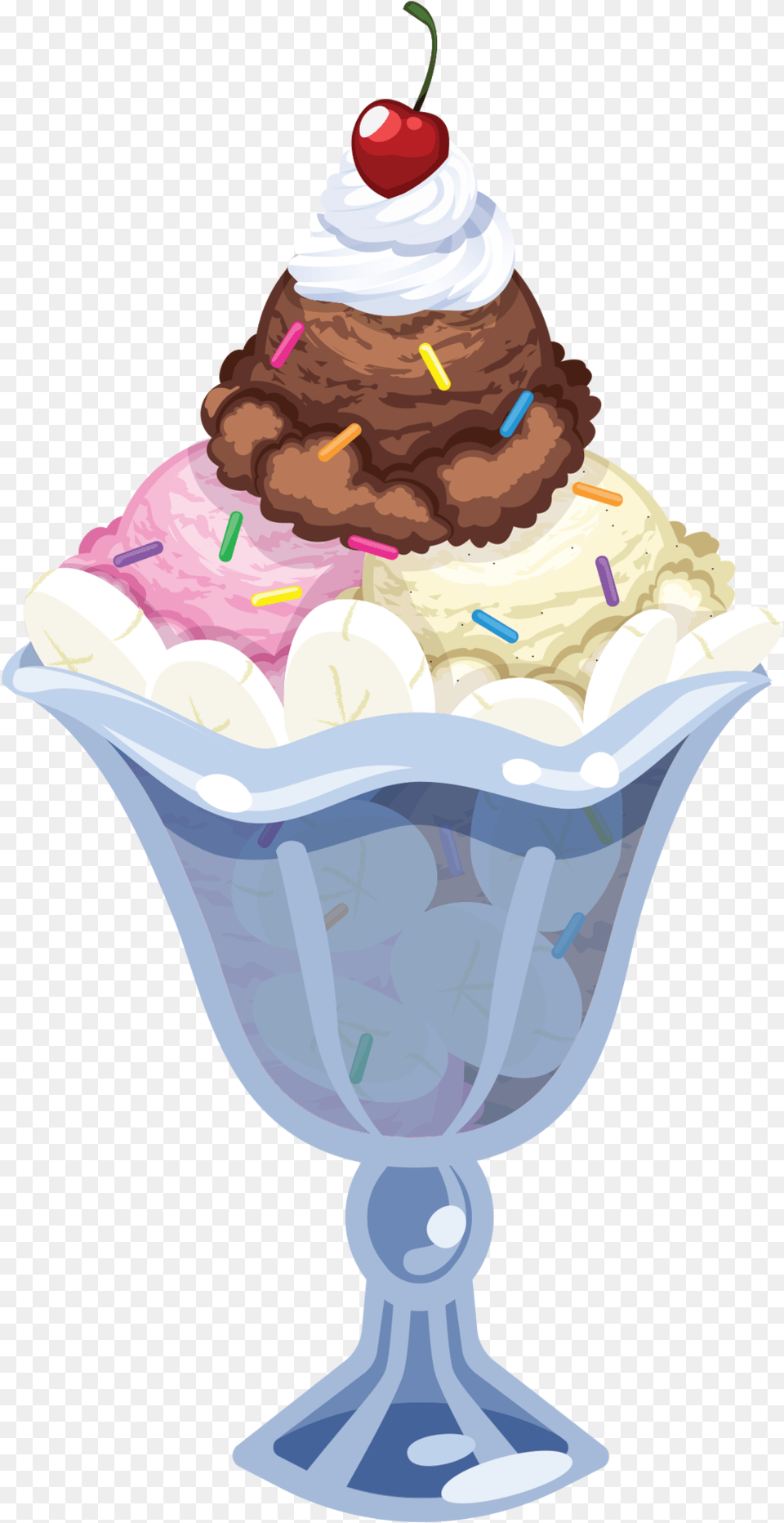 Sundae Ice Cream Sundae Illustration, Dessert, Food, Ice Cream Free Png