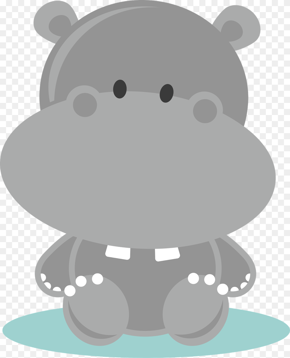 Sunday April 6 Baby Hippo Clipart, Plush, Toy, Animal, Bear Free Png Download