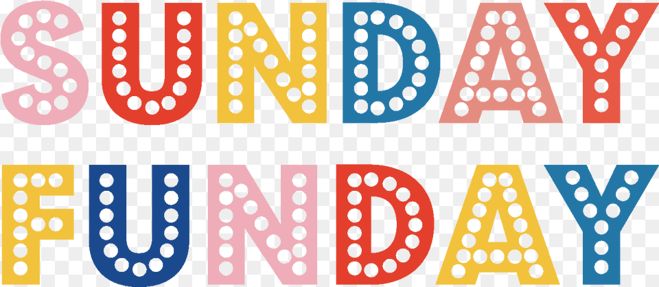 Sunday Funday Emblem, Number, Symbol, Text Png Image
