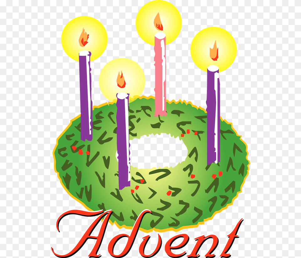 Sunday School Christmas Advent Clip Art, Birthday Cake, Cake, Cream, Dessert Free Png Download
