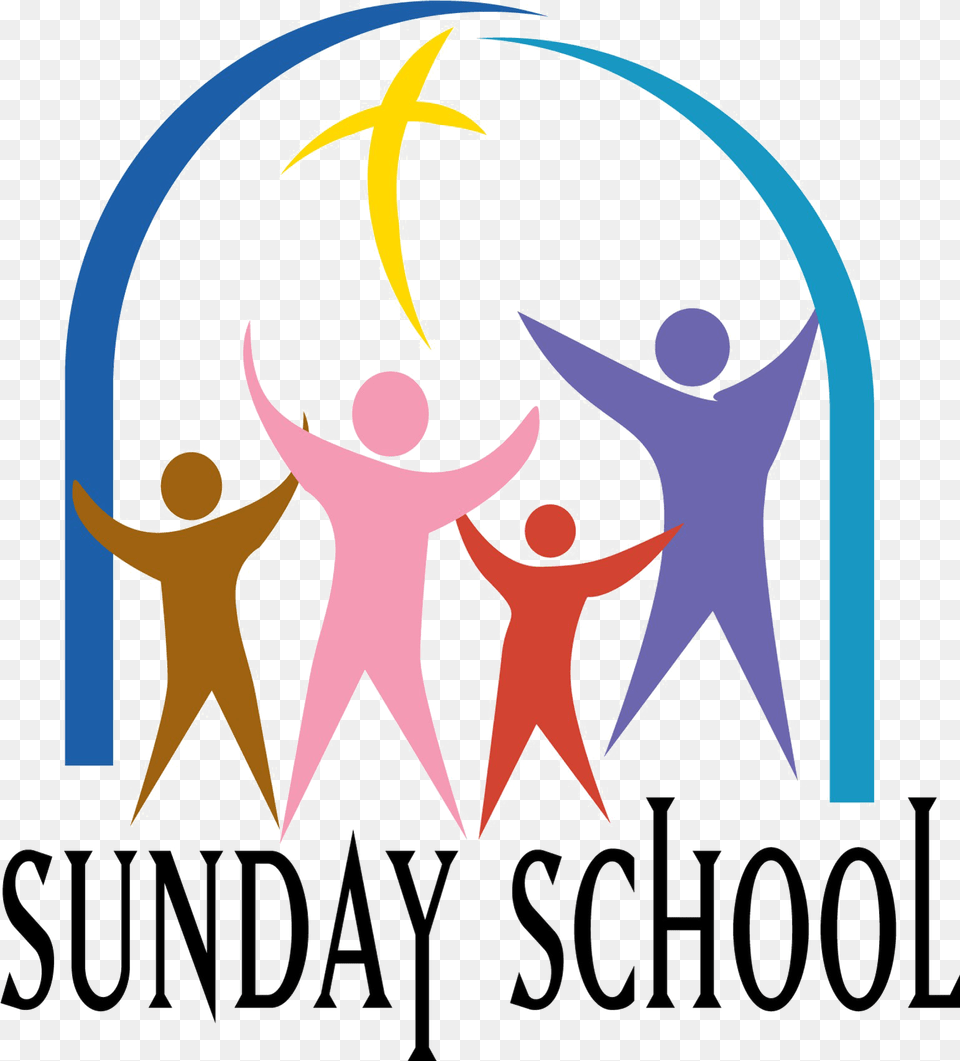 Sunday School High Sunday School Clipart, People, Person, Logo Free Png Download