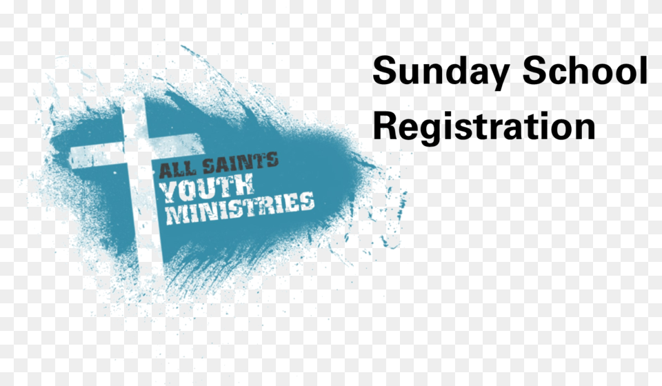 Sunday School Registration Announcement, Cross, Symbol, Powder Png Image