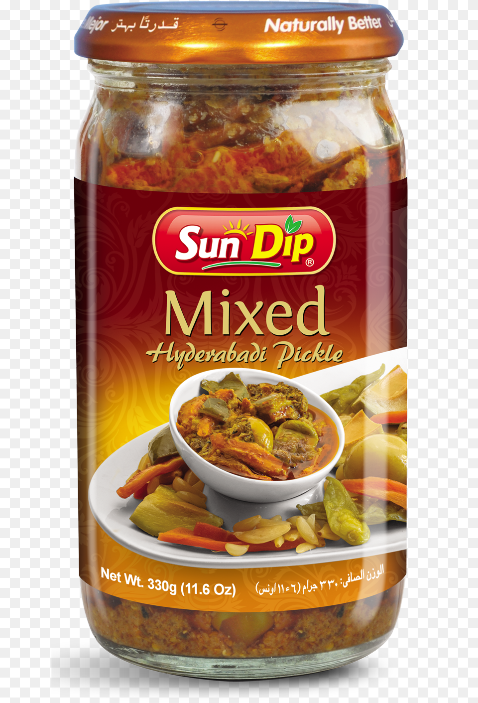 Sundip Mixed Hyderabadi Pickle Sundip, Food, Relish, Alcohol, Beer Free Png Download