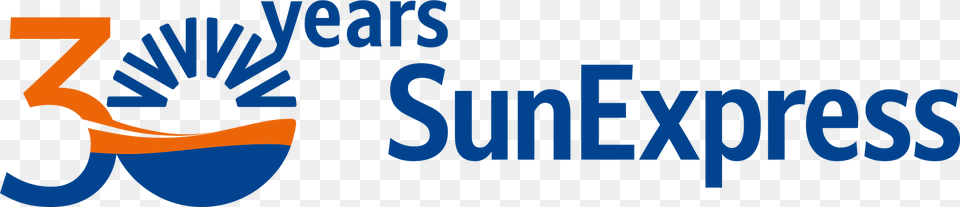 Sunexpress 30 Years Logo, Text Free Png