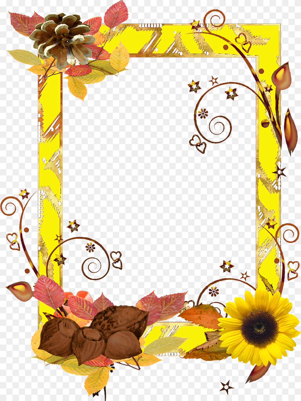 Sunflower, Art, Collage, Flower, Plant Free Png Download