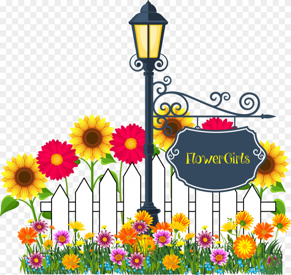 Sunflower, Fence, Flower, Plant, Daisy Free Png Download