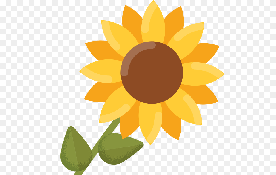 Sunflower Black And White Clip Art Simple Flower Drawings Clip, Plant Free Transparent Png
