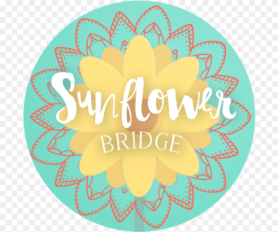 Sunflower Bridge Logo, Dahlia, Flower, Plant, Pattern Png Image