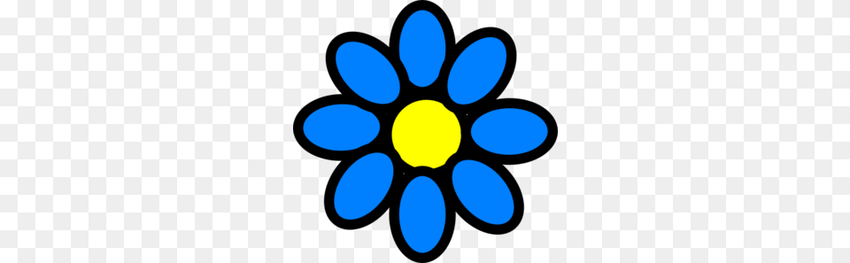 Sunflower Clipart Blue, Daisy, Flower, Plant, Anemone Free Png Download