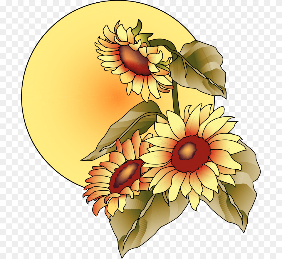 Sunflower Clipart Sunflower Clipart, Art, Floral Design, Flower, Graphics Png