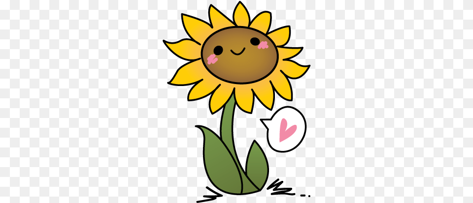 Sunflower Doodle, Daisy, Plant, Flower, Petal Free Transparent Png