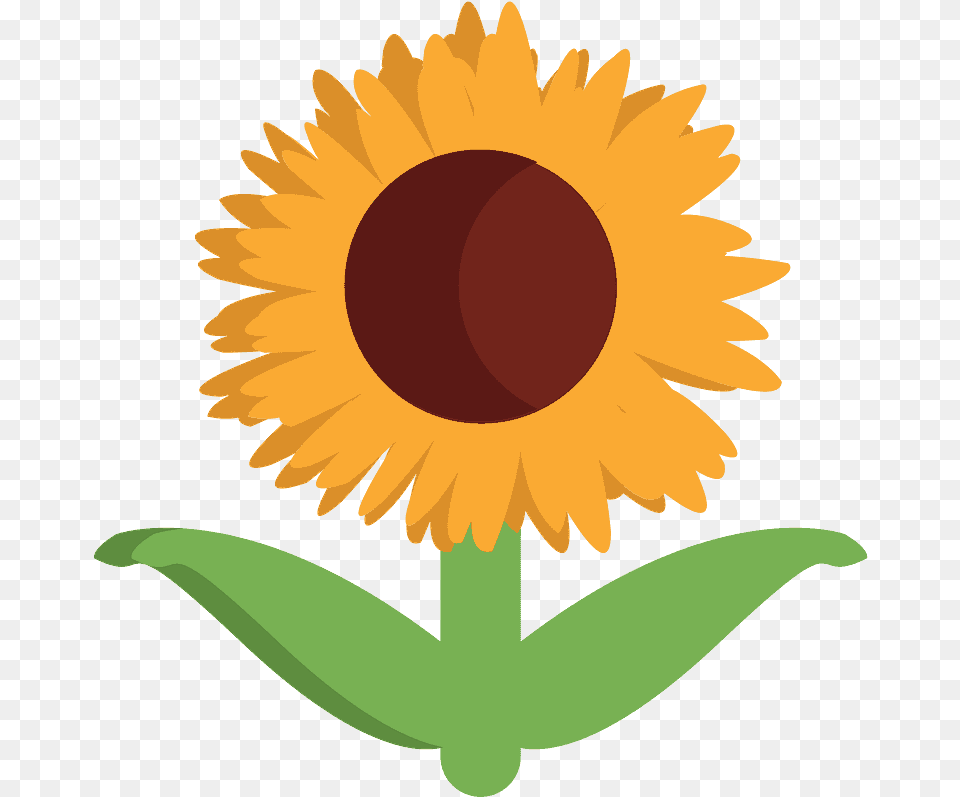 Sunflower Emoji Clipart Three Interlocking Gears, Flower, Plant Free Png Download
