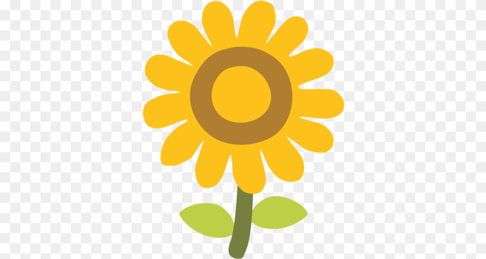 Sunflower Emoji Emoji Sun Flower, Daisy, Plant Png Image