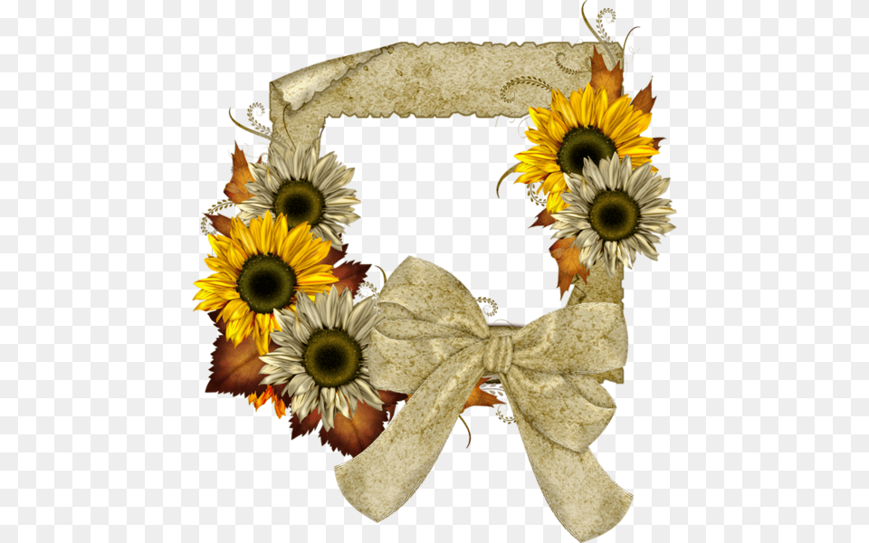 Sunflower Fall Clipart, Flower, Flower Arrangement, Flower Bouquet, Plant Png Image