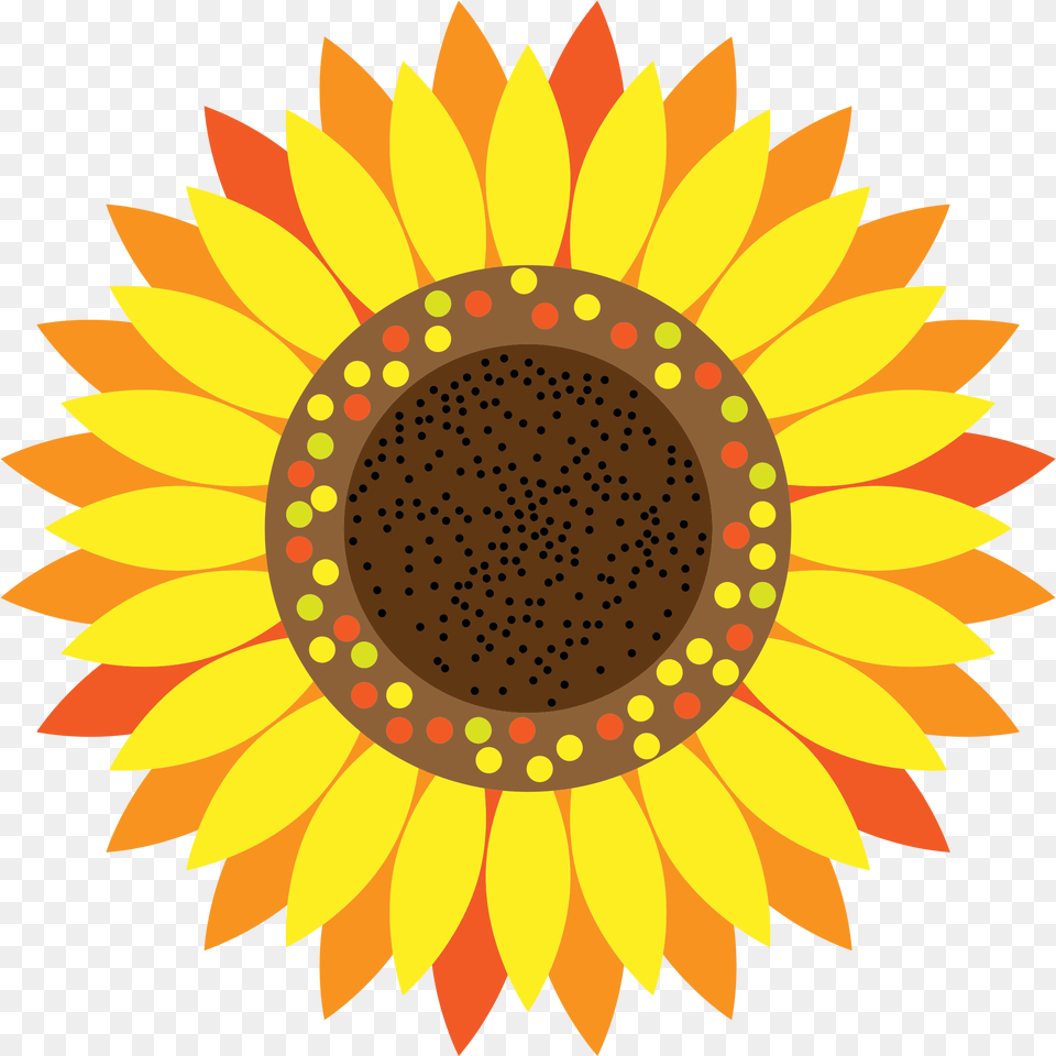 Sunflower Image Arts Cartoon Sunflower, Flower, Plant Free Png Download