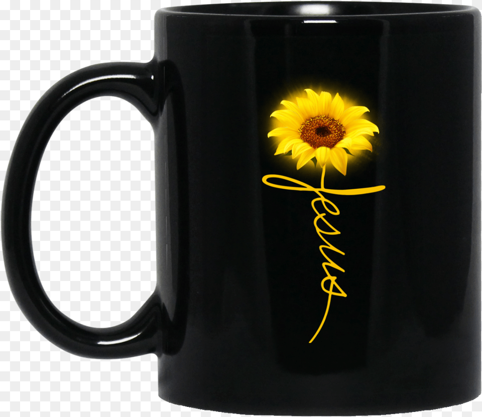 Sunflower Jesus Mugs Keep Calm Its Sajan Birthday, Cup, Flower, Plant, Beverage Free Png Download