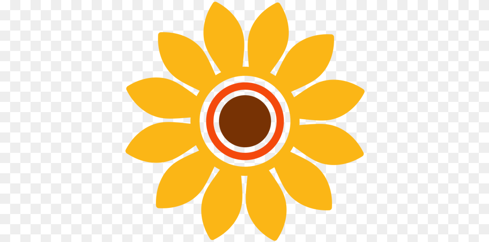 Sunflower Logo Picture Flower Line Vector, Daisy, Plant Free Png