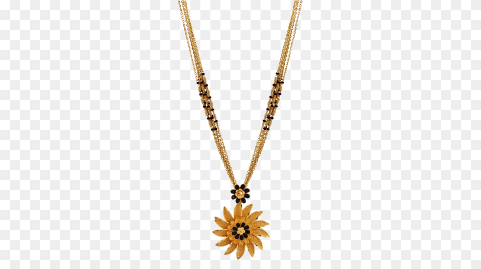 Sunflower Mangalsutra Designs In Gold Latest Mangalsutra Designs In Gold With Price, Accessories, Jewelry, Necklace, Diamond Png