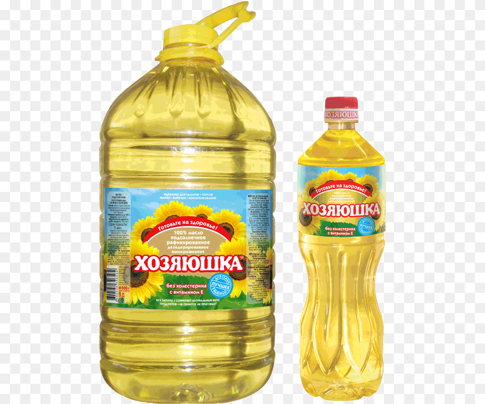 Sunflower Oil, Cooking Oil, Food, Bottle, Cosmetics Free Png