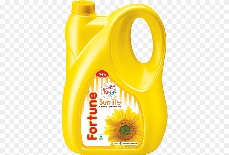 Sunflower Oil Best Cooking Fortune Foods Fortune Sunflower Oil 5 Liter, Cooking Oil, Food, Bottle, Shaker Free Png Download