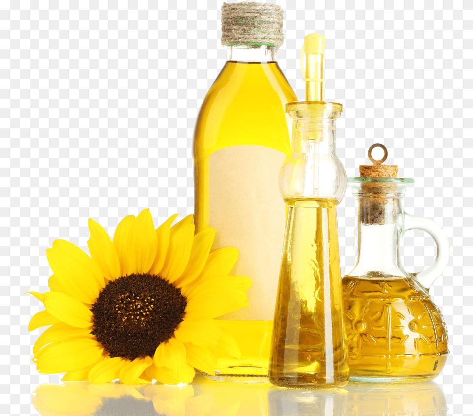 Sunflower Oil Picture Cooking Oil, Cooking Oil, Food, Flower, Plant Free Png Download