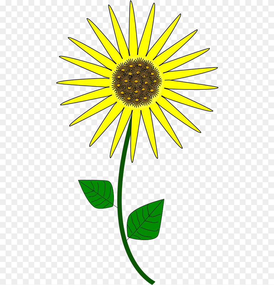 Sunflower Svg Clip Arts Sunflower Cartoon, Daisy, Flower, Plant Free Png Download