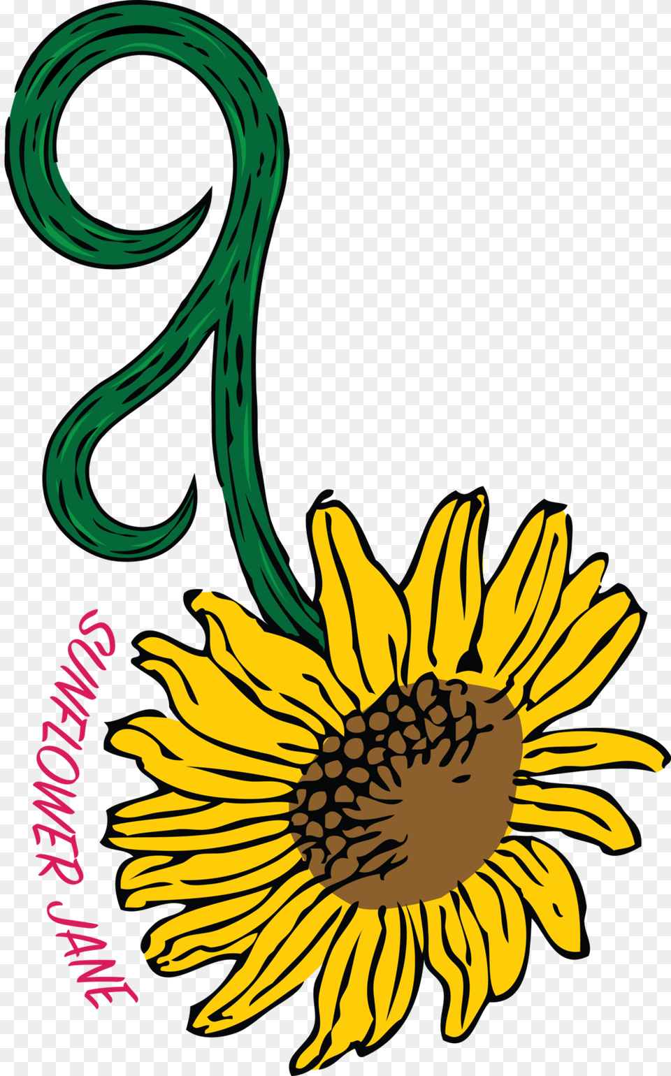 Sunflowerjane Sunflower, Flower, Plant, Daisy Free Png Download