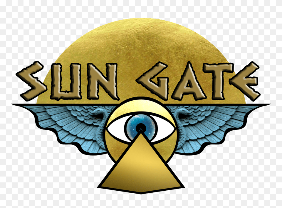 Sungate Journeys, Gold, Emblem, Symbol, Baby Png