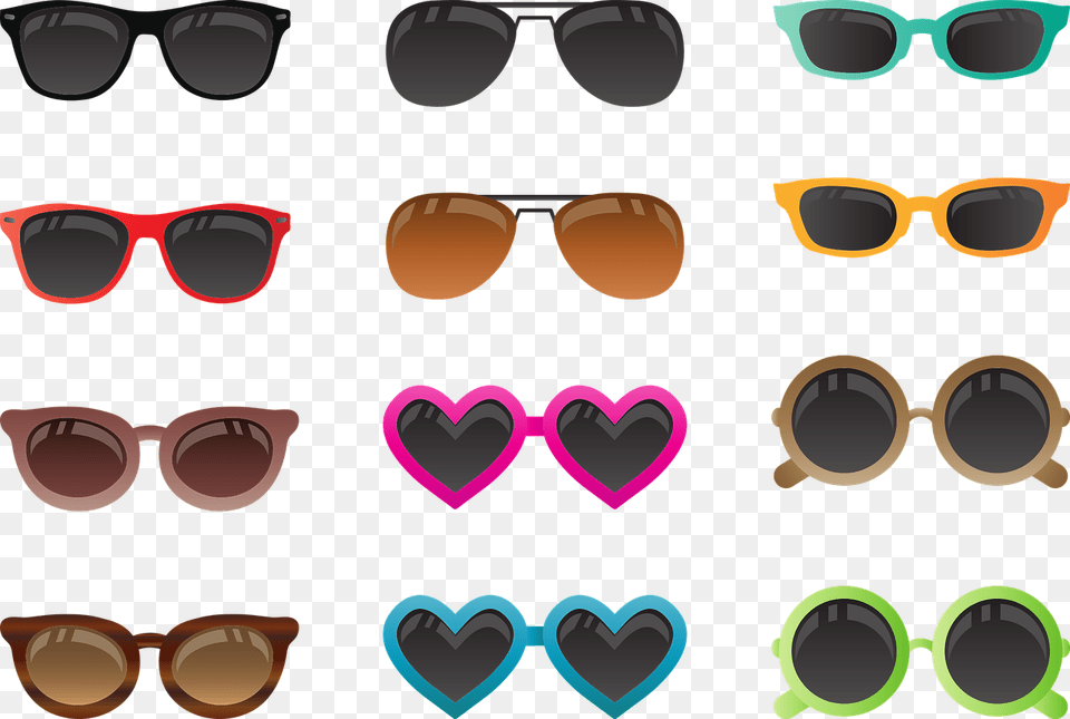 Sunglass Male Female Heart Fashion Style Handsome, Accessories, Glasses, Sunglasses, Face Free Png Download