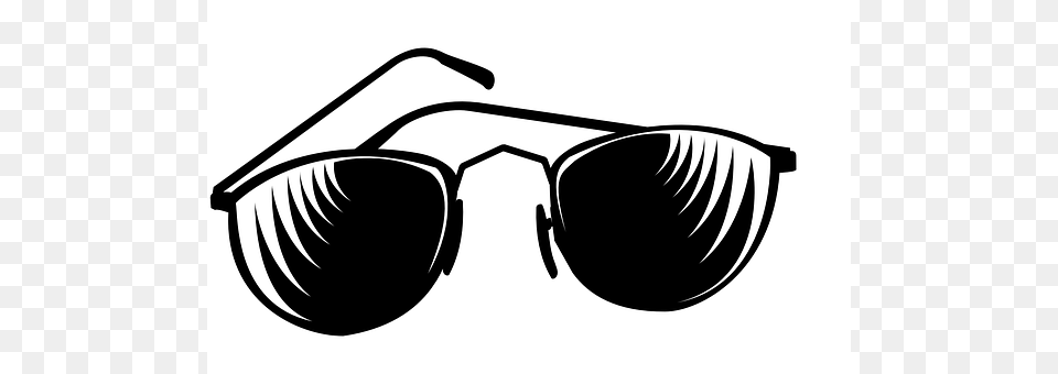 Sunglasses Accessories, Glasses, Goggles, Stencil Free Png Download