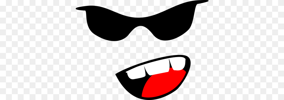 Sunglasses Body Part, Mouth, Person, Teeth Free Png