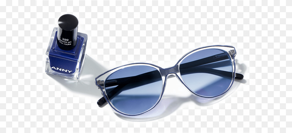Sunglasses And Nailpolish Anny Glasses, Accessories, Bottle Free Png Download
