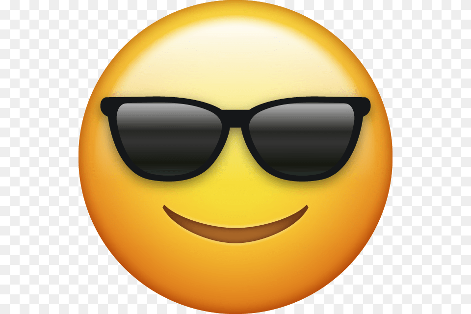 Sunglasses Emoji, Accessories, Sun, Sky, Outdoors Free Transparent Png