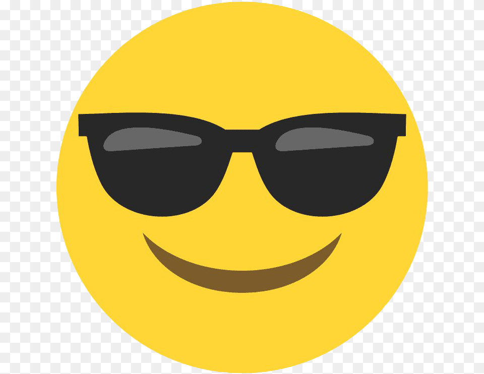 Sunglasses Emoji Background Emoji Oculos De Sol, Accessories, Logo, Face, Head Png