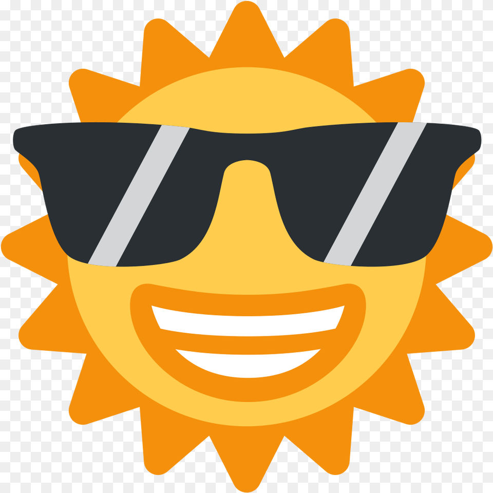 Sunglasses Emoji Clipart Discord Primary Colors For Kids, Accessories, Goggles, Outdoors Free Png