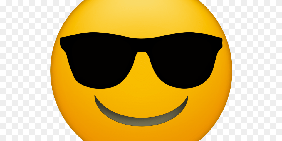 Sunglasses Emoji Clipart Emojie Sunglasses Emoji Face, Accessories, Logo, Helmet, Hardhat Free Png