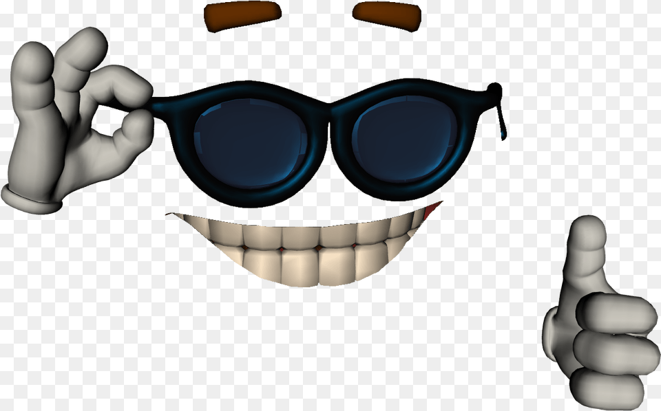 Sunglasses Emoji Meme, Accessories, Body Part, Finger, Goggles Png Image