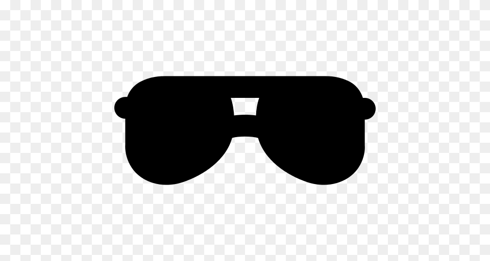 Sunglasses Icon, Gray Png