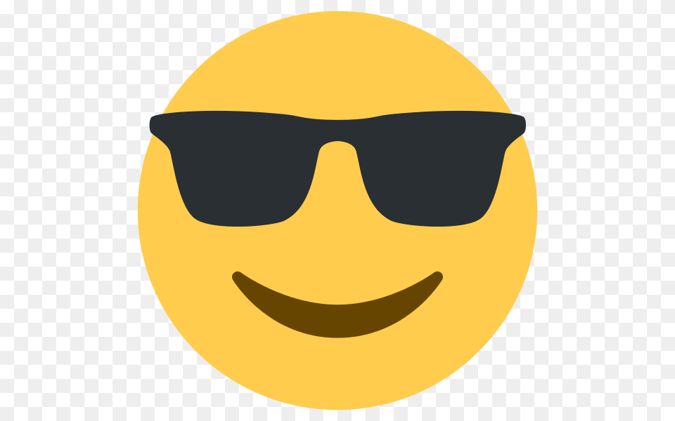 Sunglasses Icons Smiley Computer Emoji Discord Sunglasses Emoji, Accessories, Photography, Logo, Clothing Free Transparent Png