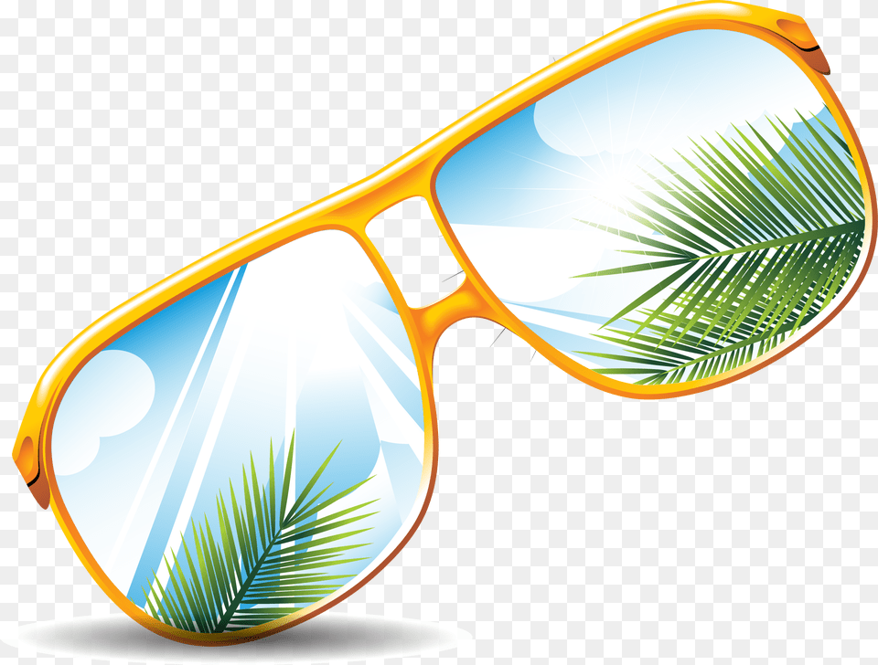 Sunglasses Ray Ban Goggles Vector Reflective Glasses Sunglasses, Accessories Png Image