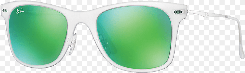 Sunglasses Ray Ban Wayfarer Light Ray Rb4210 6463r Transparent Silvergreen, Accessories, Glasses, Goggles Free Png Download