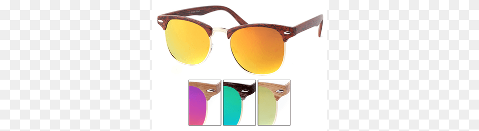 Sunglasses Retro Vintage Tinted 400uv Metal Frame Golden Damen Designer Sonnenbrille Leicht Verspiegelt Getnt, Accessories, Glasses Free Png