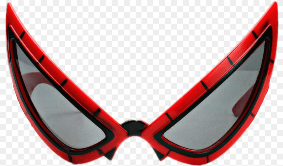 Sunglasses Spiderman Costume Creative Glasses, Accessories, Goggles, Hockey, Ice Hockey Free Transparent Png