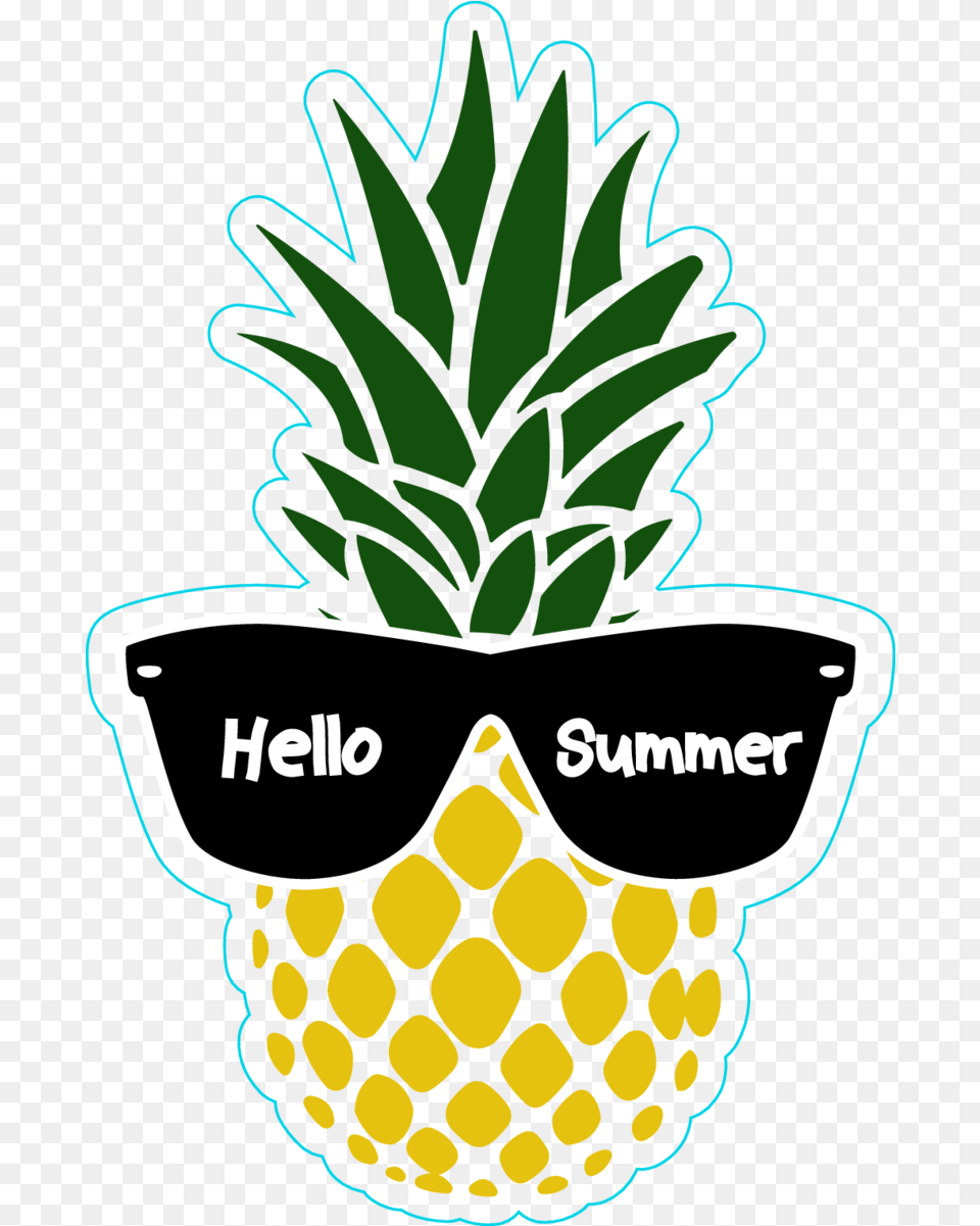 Sunglasses Vector Clipart Pineapple With Sunglasses Vector, Accessories, Food, Fruit, Plant Free Png