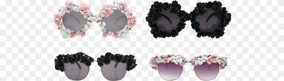 Sunglasses With Roses On Them, Accessories Free Png